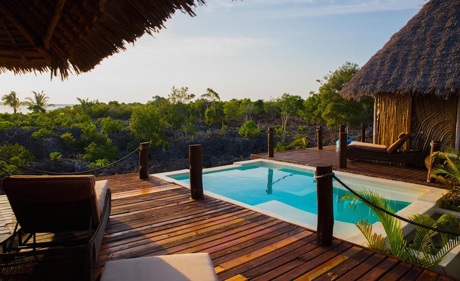 Zazibar rejse Zanzibar Hotel Fruit and Spice wellness pool