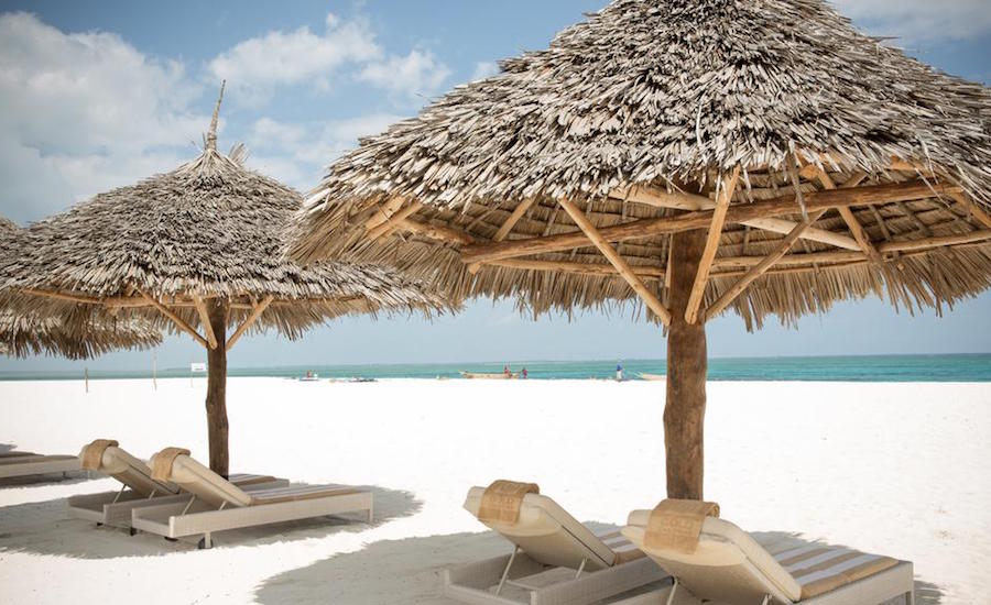 Zazibar rejse Zanzibar Gold hotel strand