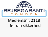 Vi er medlem af Rejsegarantifonden