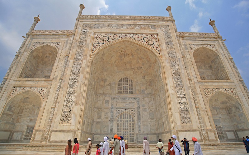 Agra_Mountain_of_Marble_Taj Mahal - Taj_Mahal_at_dusk - Taj og Tiger - Indien - Younes Rejser