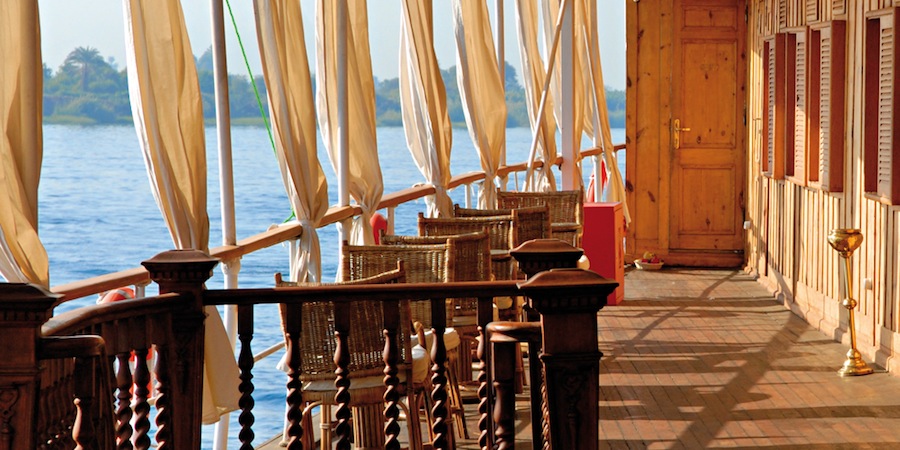 Deck at SS Sydan