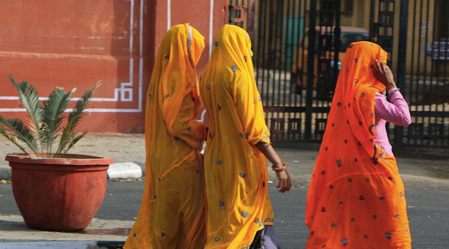 Jaipur women - Taj og Tiger - Indien - Younes Rejser