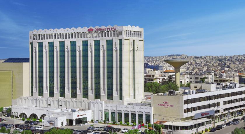 Crowne Plaza Amman facade Jordan