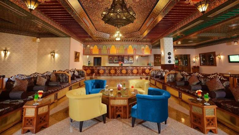 Albatros Palace bar Hurghada egypten rejser med younes rejser