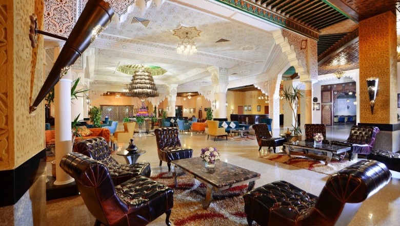 Albatros Palace lobby Palace hurghada egypten rejser med younes rejser