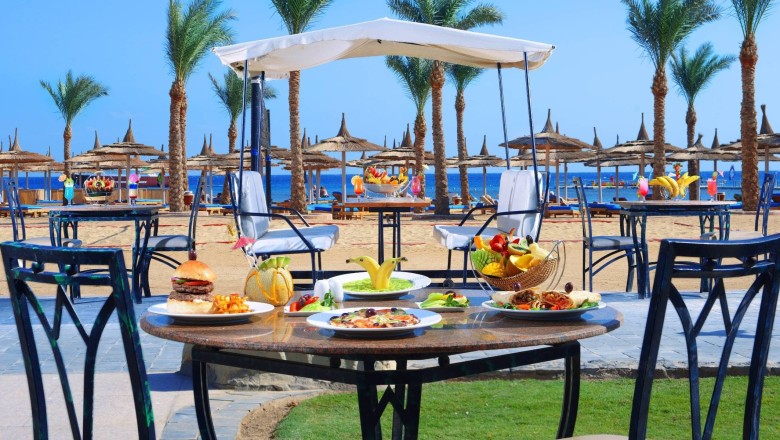 Albatros Palace Poolbar Albatros Palace hurghada egypten rejser til younes rejser