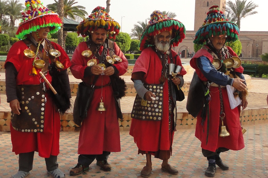 Marokko Essaouira Marrakesh Essaouira vandbærere i Marrakesh