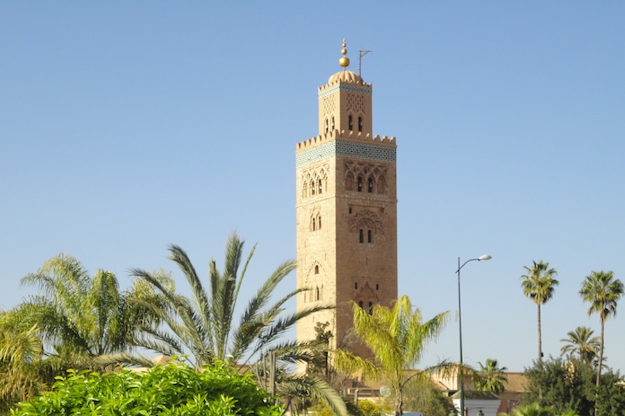 Marokko Essaouira Marrakesh Essaouira Koutoubia moskeen