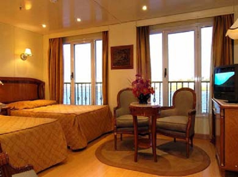 Egypten rundrejse Nilecruise Quest twin room