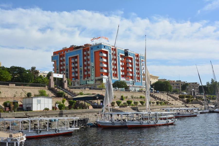 Egypten rejse Citymax-Aswan Street-view