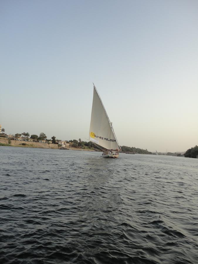 Younes Rejser Oriental Dream felucca Aswan sailing at the Nile