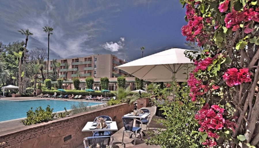 Hôtel Farah Marrakech poolside