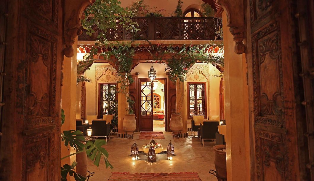 La maison arabe court