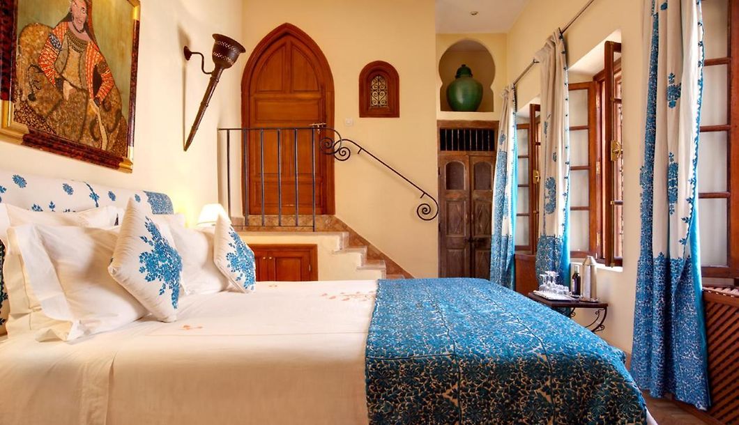 la maisom arabe blue bedroom