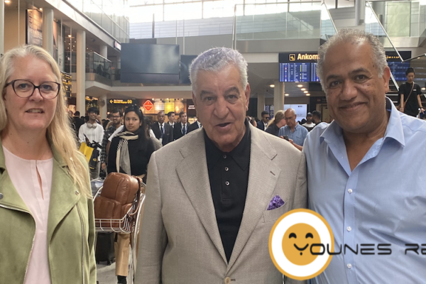 Younes og Dr. Hawass